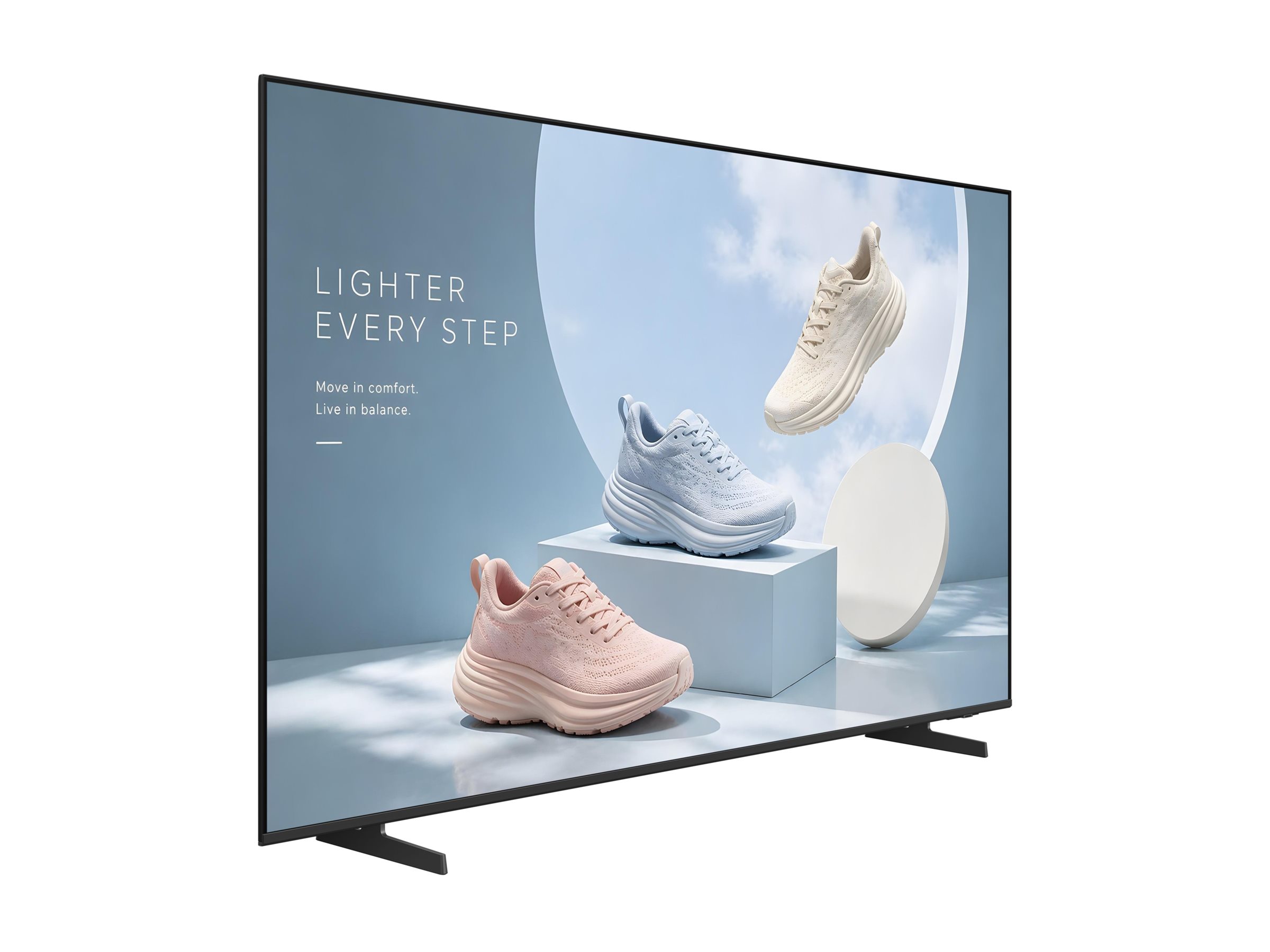 SAMSUNG BE65HX-H 65inch Non-tactile UHD, 4K 3840x2160 16:9 300nit, 16/7 Tuner Biz, TV App Tizen 8.0, HP 2x10W 3years