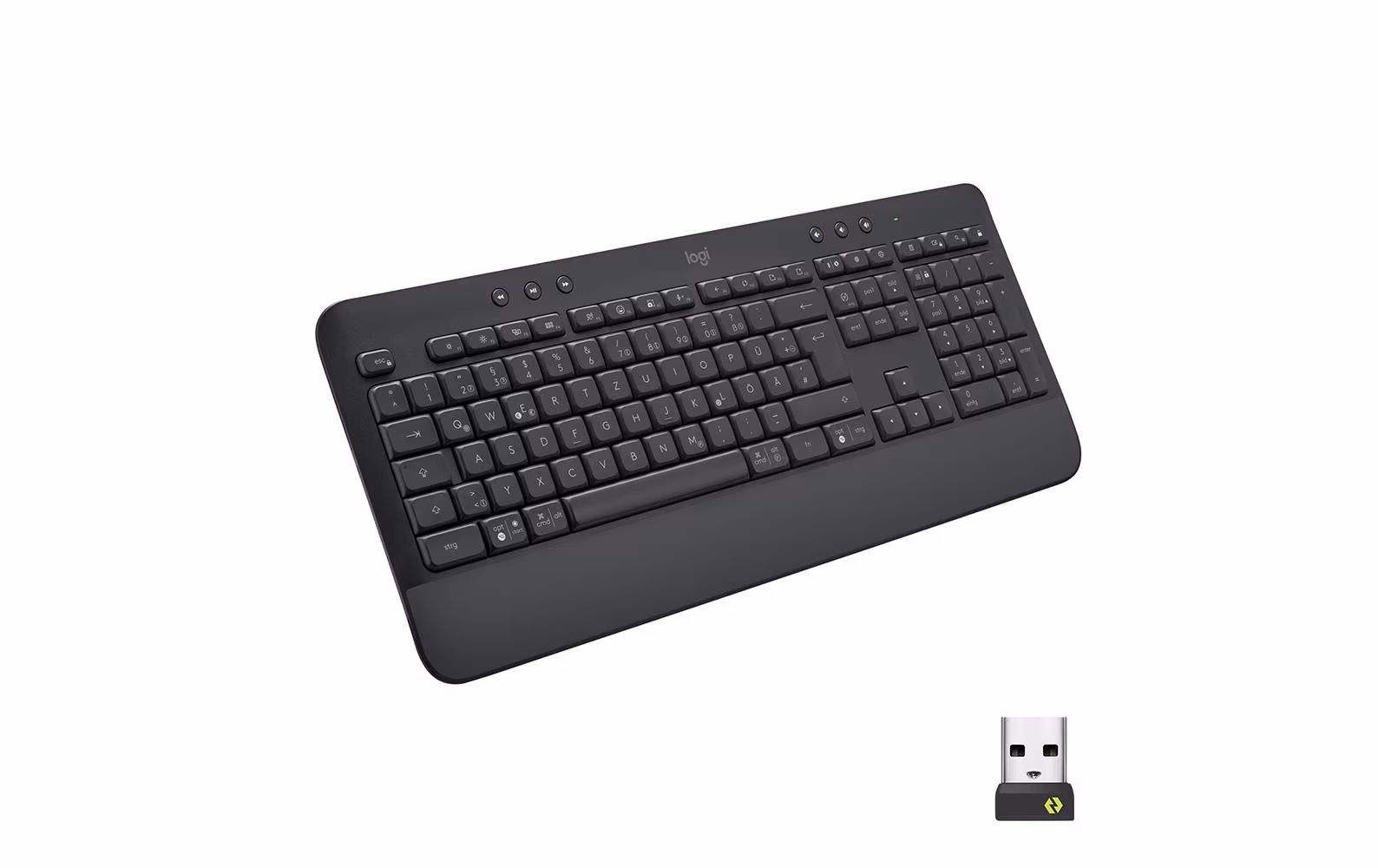 Logitech Tastatur SIGNATURE K650 Kabellos Graphit AZERTY (FR)