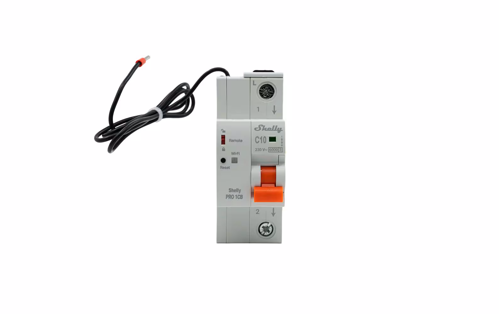 Shelly Pro 1CB C10 1-polig 10A LAN WLAN Bluetooth