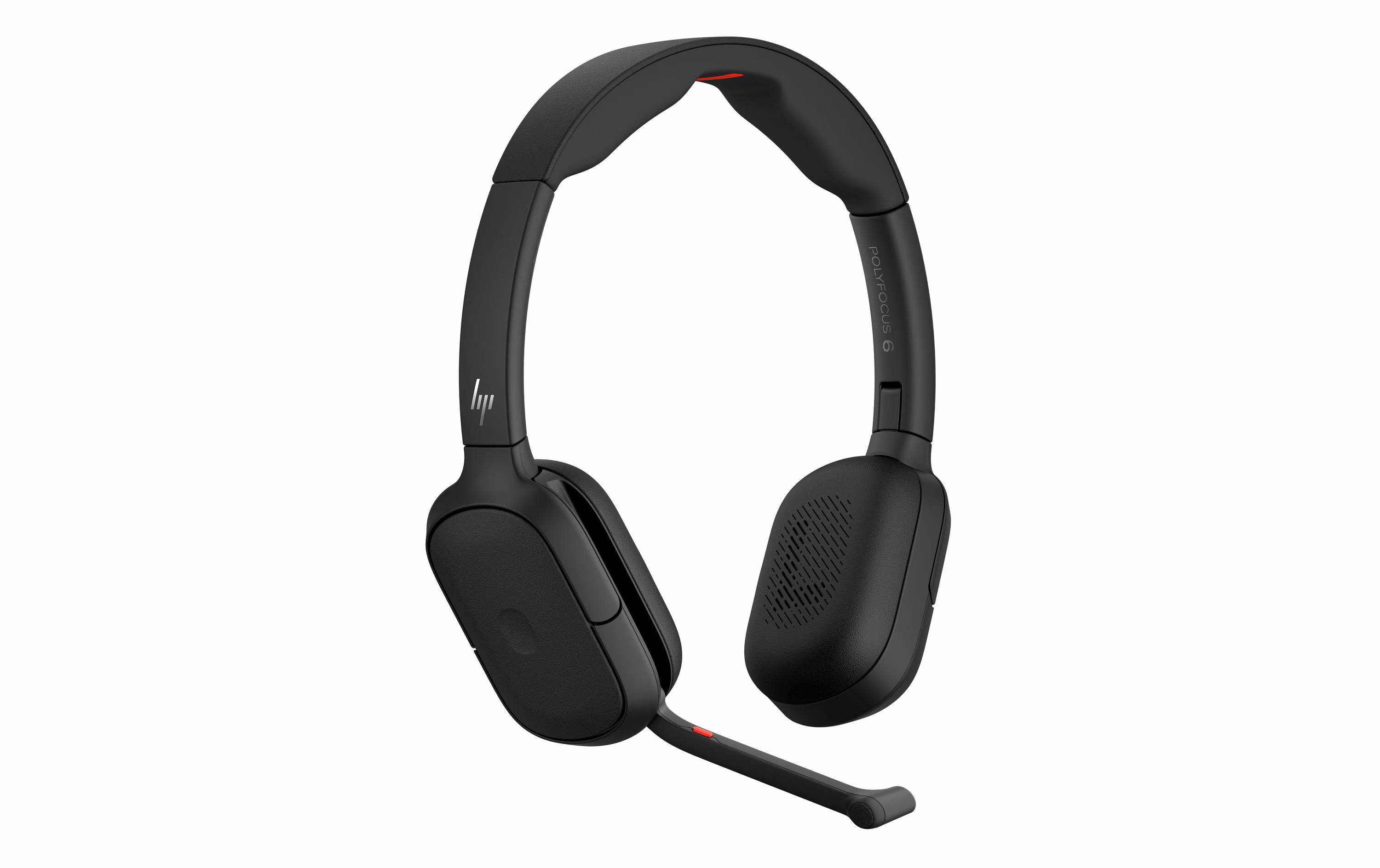 HP Poly Focus 625 Stereo Bluetooth Headset Schwarz