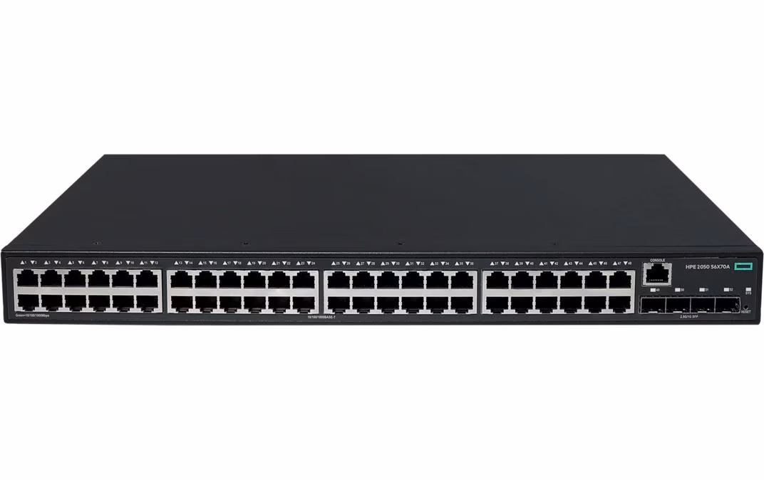 HPE Aruba Networking CW 2050-Series S6X70A Switch 52 Port