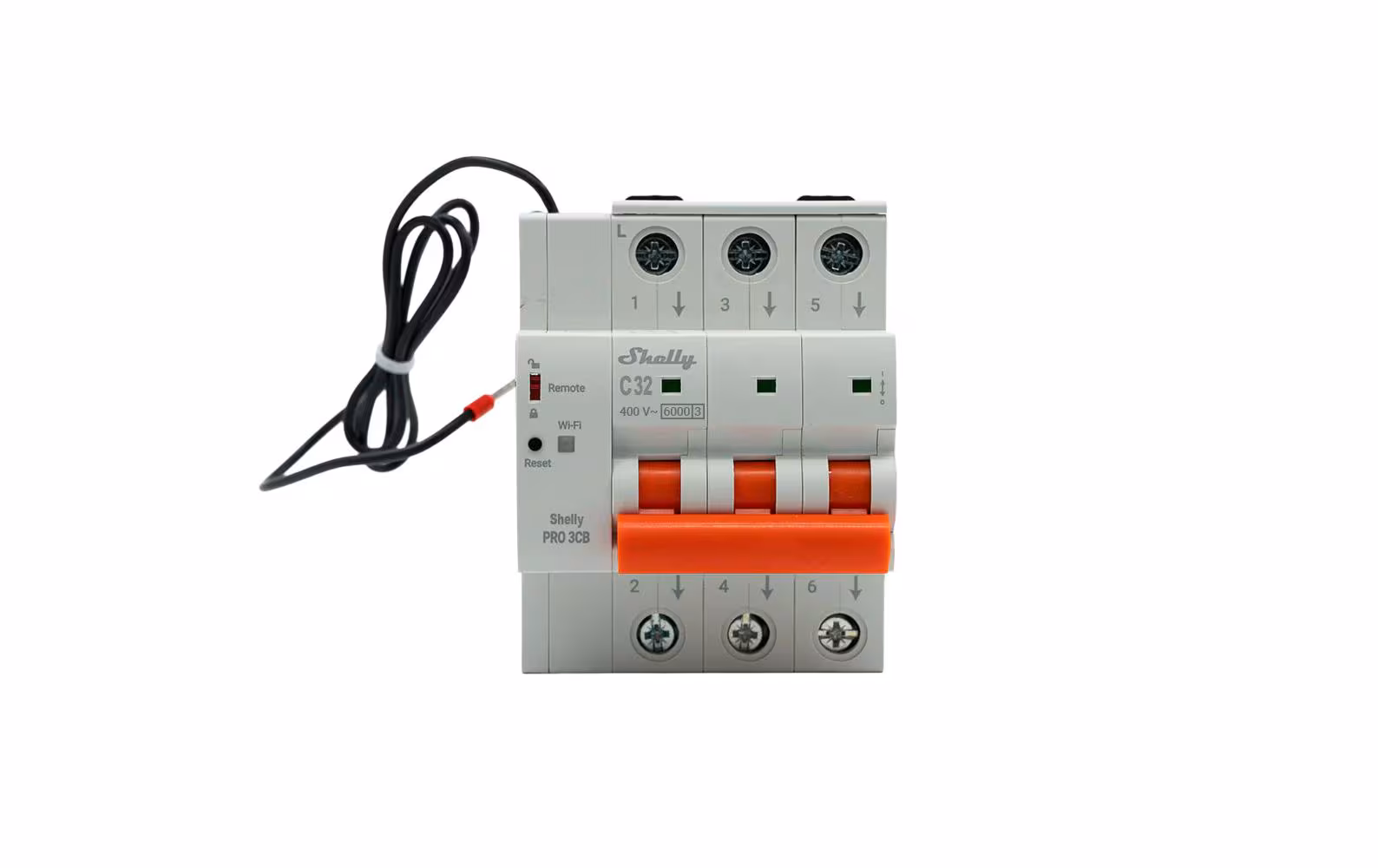 Shelly Pro 3CB C32 · 3-polig · 32A